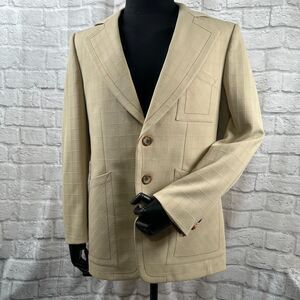 Vtg Hughes & Hatcher Custom Shop Mens Texture Jacket Size 40R Sports Coat Blazer